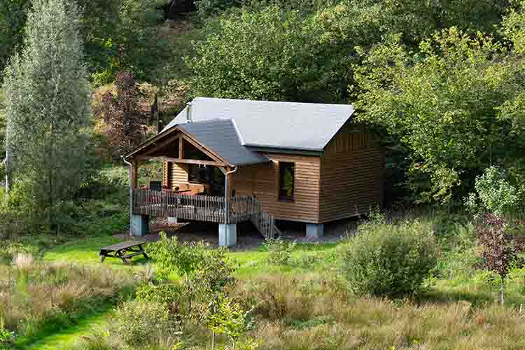 Cabane aan beekje