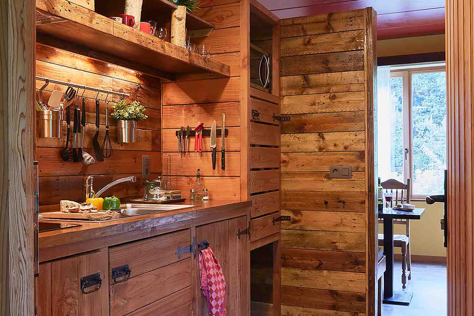 Keuken in Vallei Suite