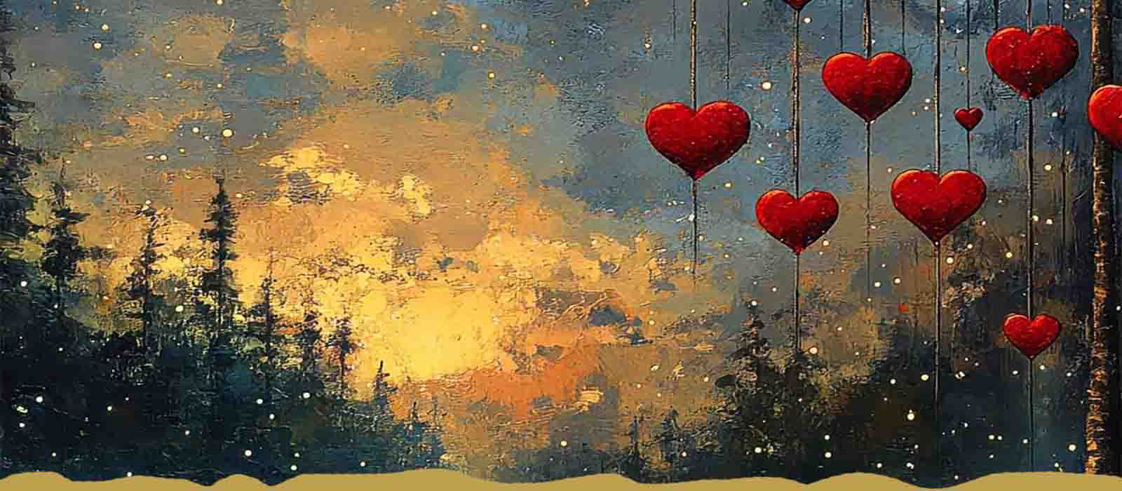 Valentijn menu in de Ardennen